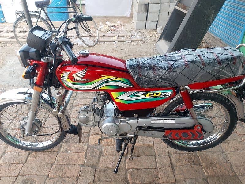 Honda CD 70 Model 22 Shape23 Fresh motorcycle For Sale 1