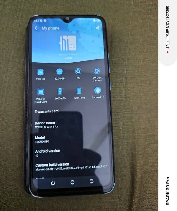 tecno spark 5 air urgent sale 10