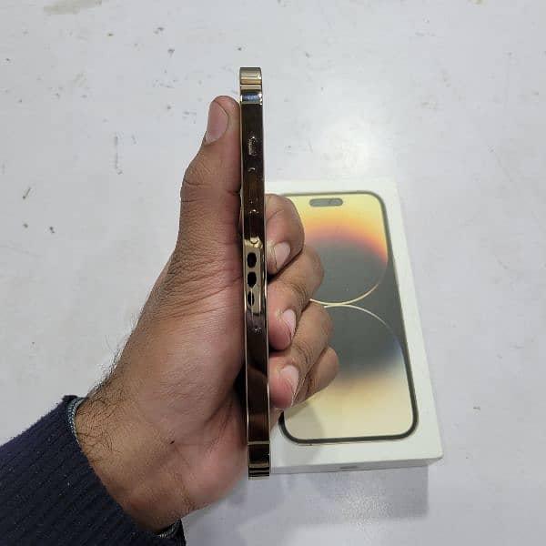 Iphone 14 Pro Non PTA 256 Golden Colour 2