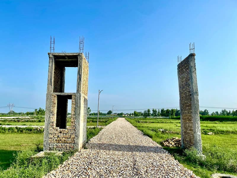 Luxury Plots Are Available In Canal View Mardan On Easy Installment 1