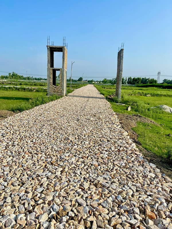 Luxury Plots Are Available In Canal View Mardan On Easy Installment 0