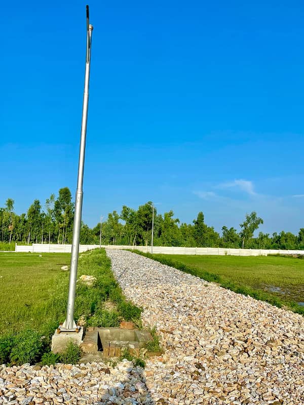 Luxury Plots Are Available In Canal View Mardan On Easy Installment 5