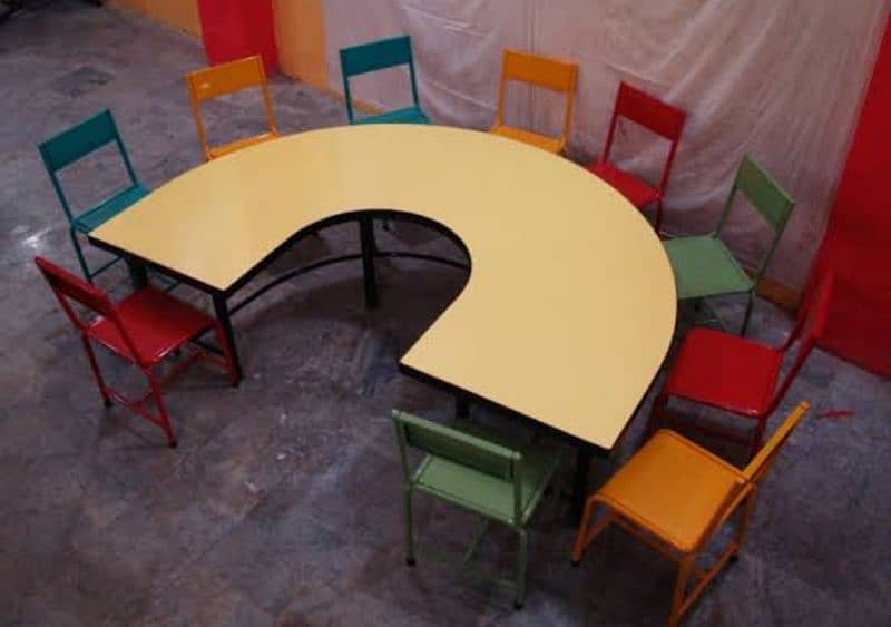 school chairs and table for sale 0