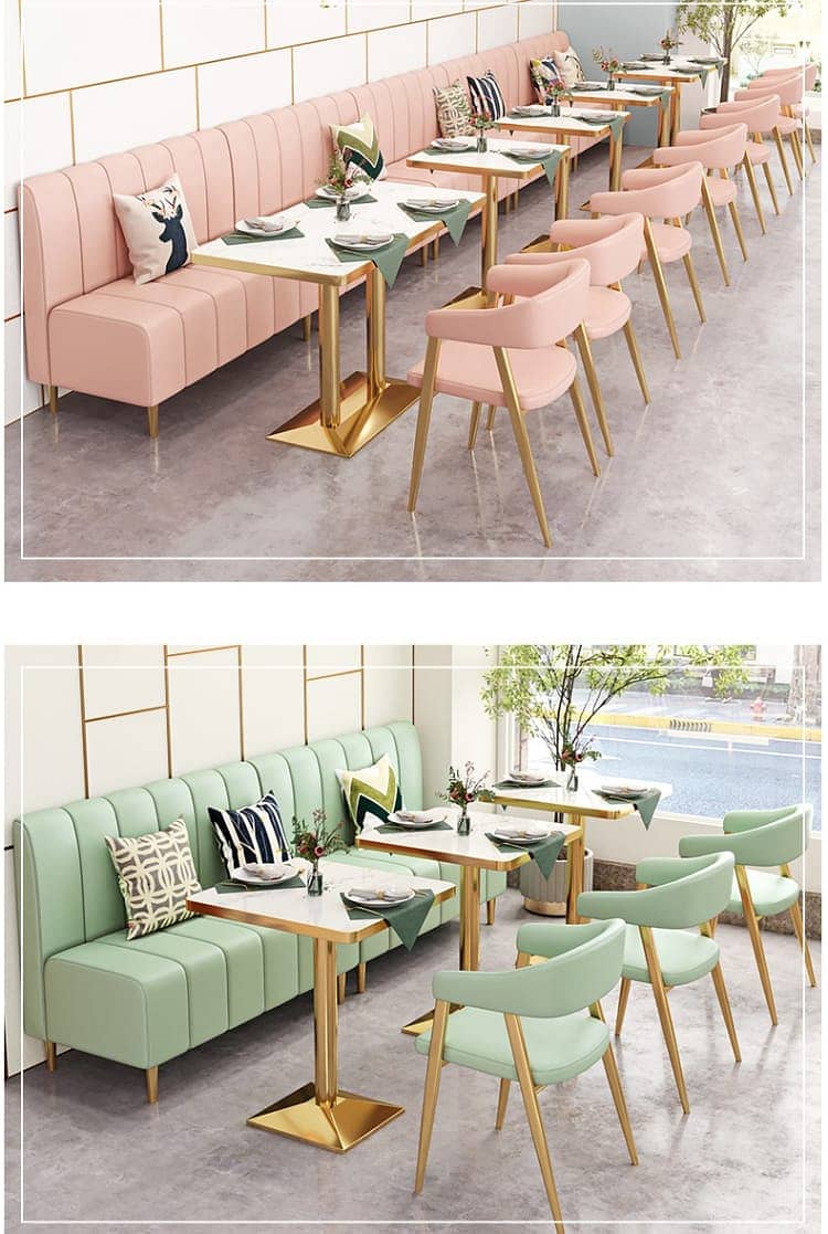 Restaurant sofa set/ Combo Sofa For Restaurant/Luxury Sofa 3