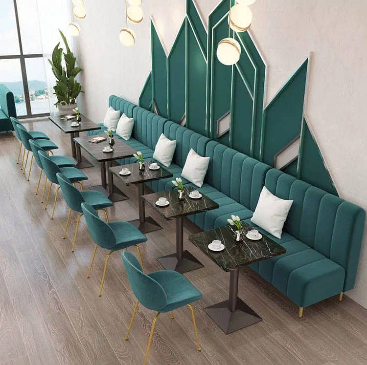 Restaurant sofa set/ Combo Sofa For Restaurant/Luxury Sofa 12