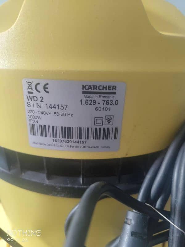 KARCHAER vacuum machine WD2 0