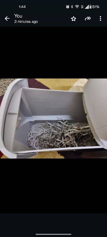 rexel paper shredder for sell 0