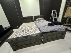 Single wooden Beds For Sale