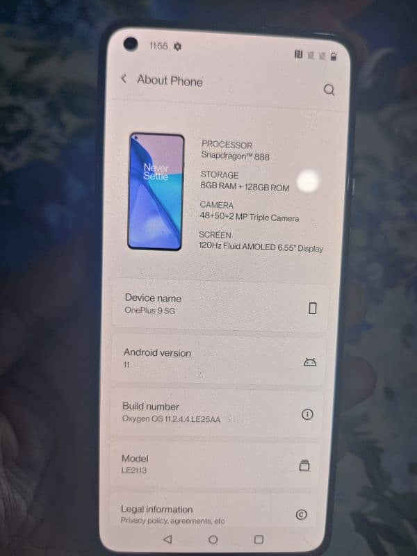 OnePlus 9 and 8t, 8/128, dual sim approved 7