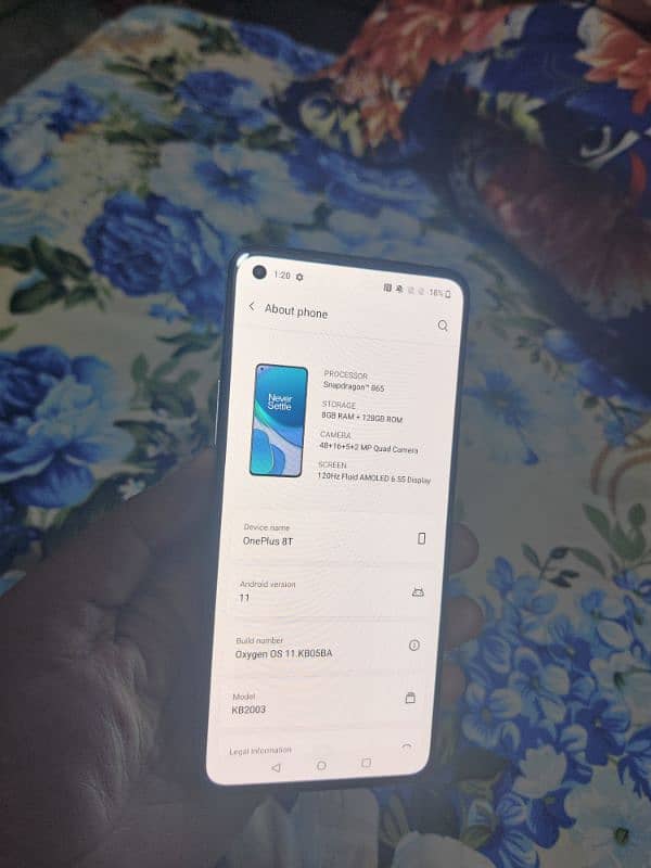 OnePlus 9 and 8t, 8/128, dual sim approved 16