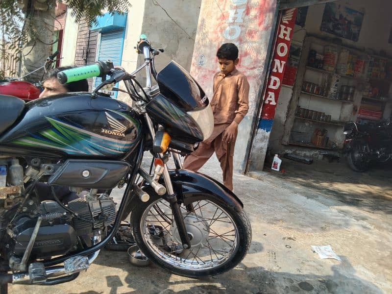 Exchange possible with Honda 125 2