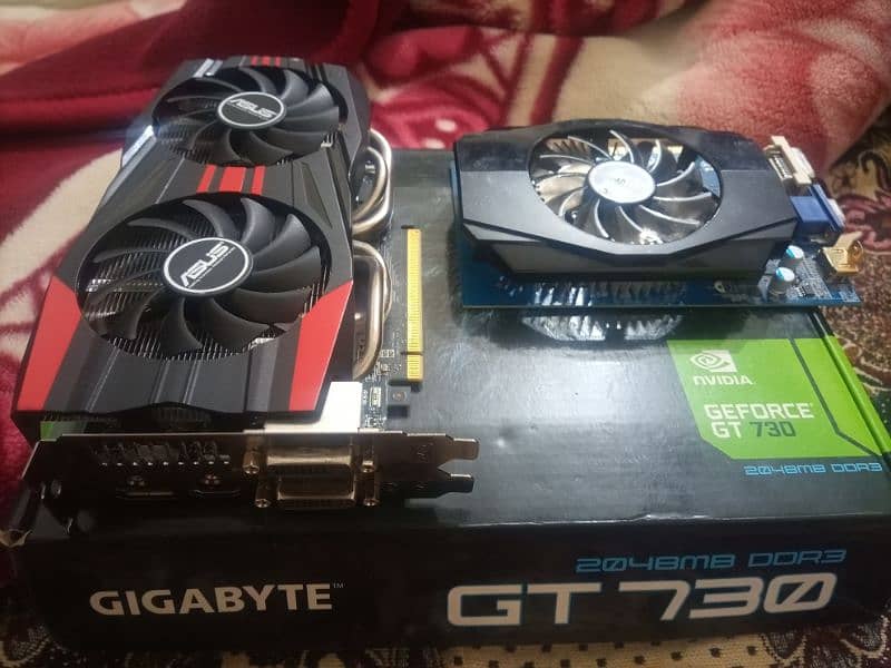 Faulty GPUs for Sale ASUS GTX 760 Black Display & Gigabyte GT 730 Dead 9