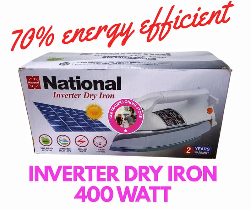 Inverter dry Iron 400 watt 0