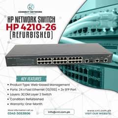 HP NETWORK SWITCH HP 4210-26