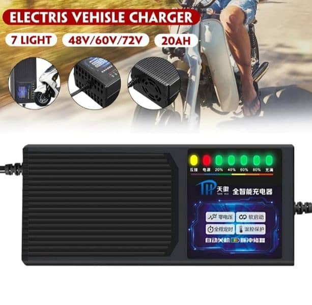 Ebike Charger 60v 3A 0