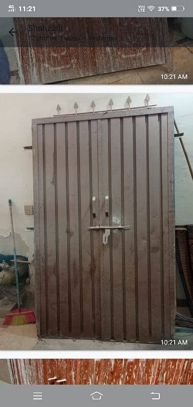 used Door 4 by 6ft 3" 0