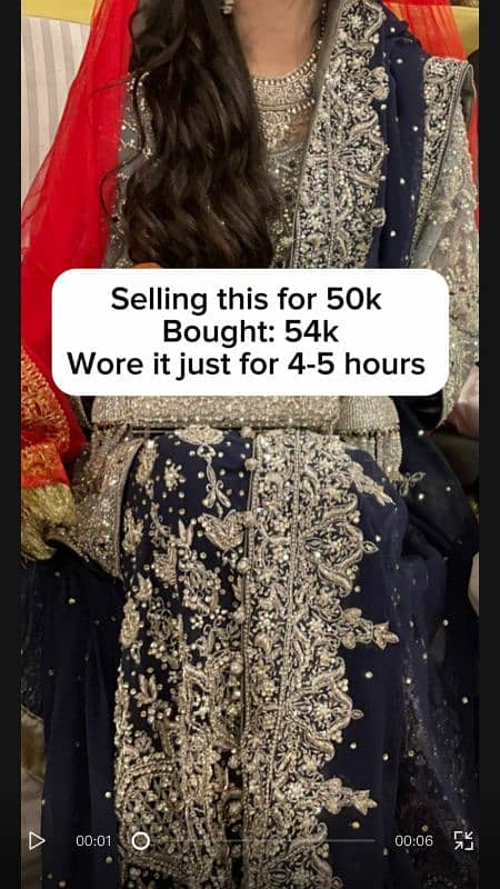 bridal lehnga for 50k 0