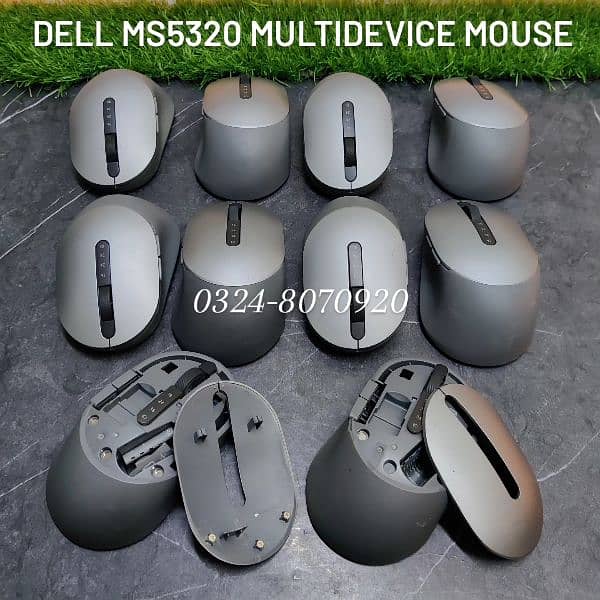 Dell Multidevice Bluetooth Wireless Mouse Grey MS5320 Macbook iMac PC 0