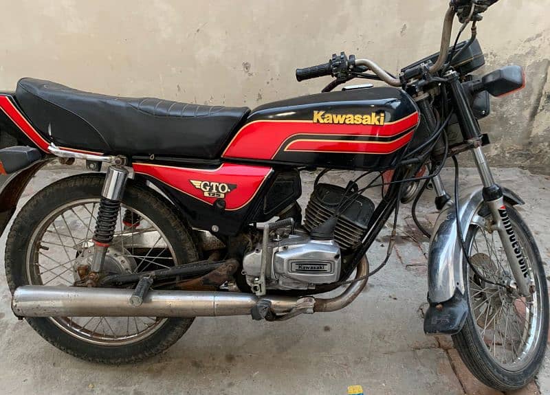 Kawasaki 125. 4