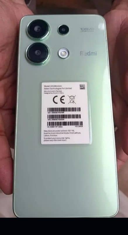 redmi note 13 1 mouth use only all ok condition 1