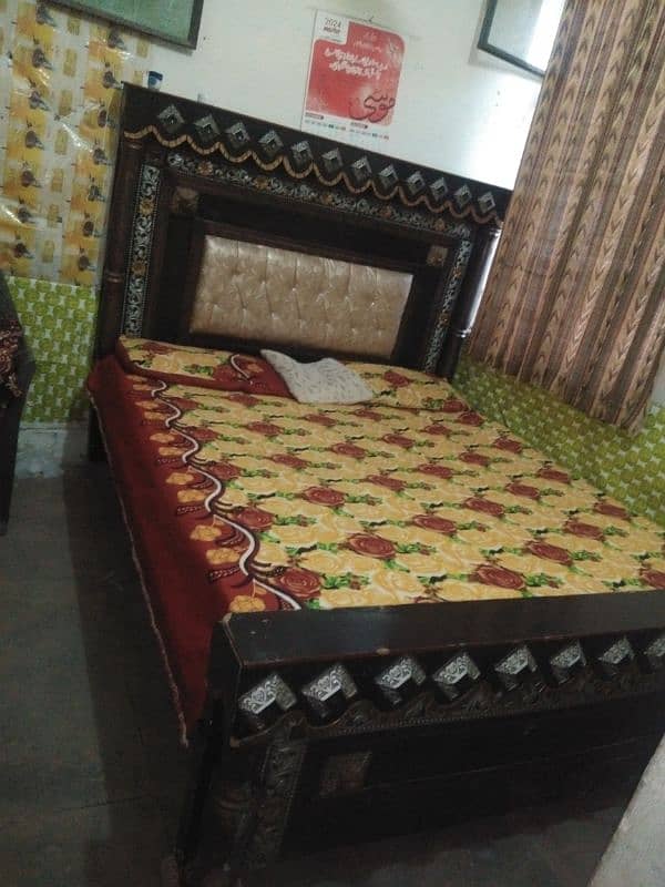 wooden bed for sale 1