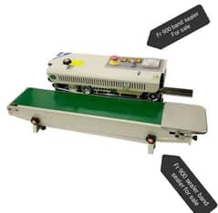 Continuous Band Sealer Machine | Plastic bag, pouch sealing packing