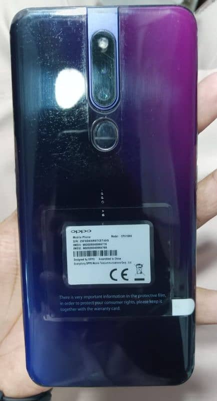 Oppo f11 pro with box all okay 1