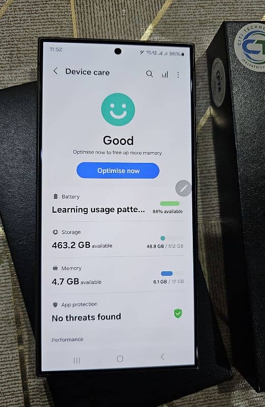 Samsung S24 Ultra 512gb Local Pakistani warranty Official PTA Approved 4