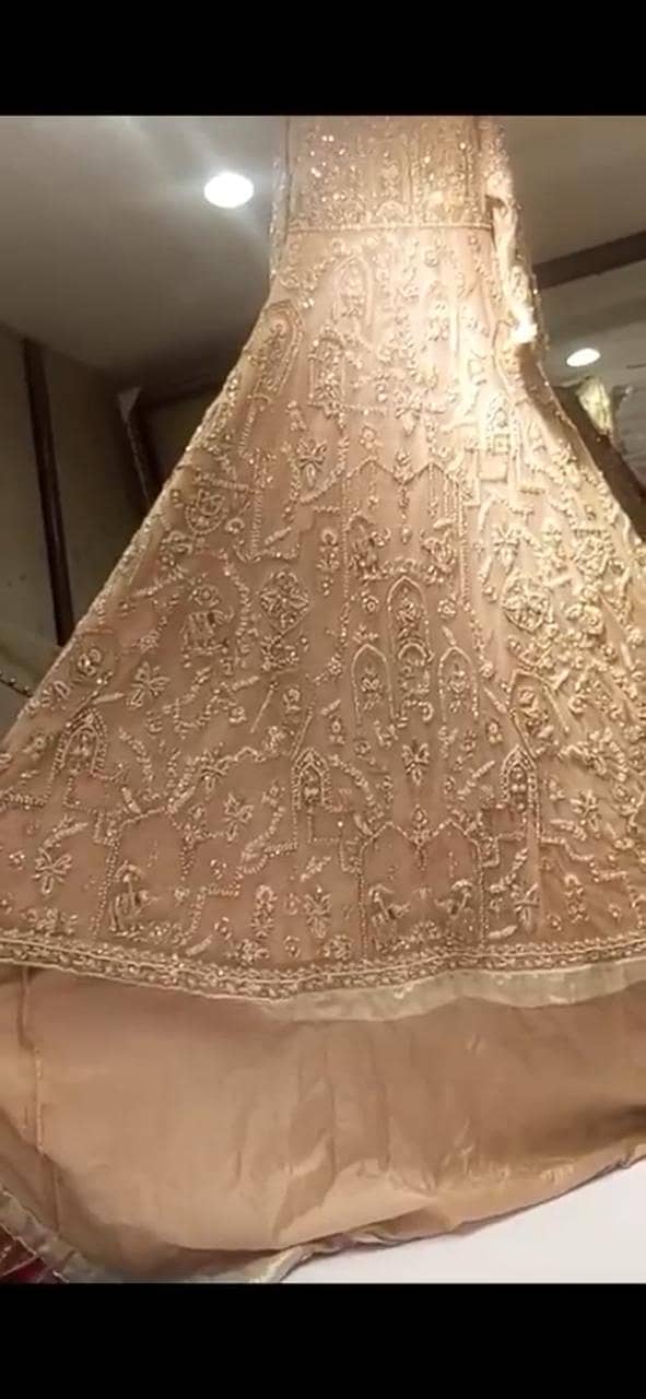 bridal dress/reception maxi/nikkah wear 4