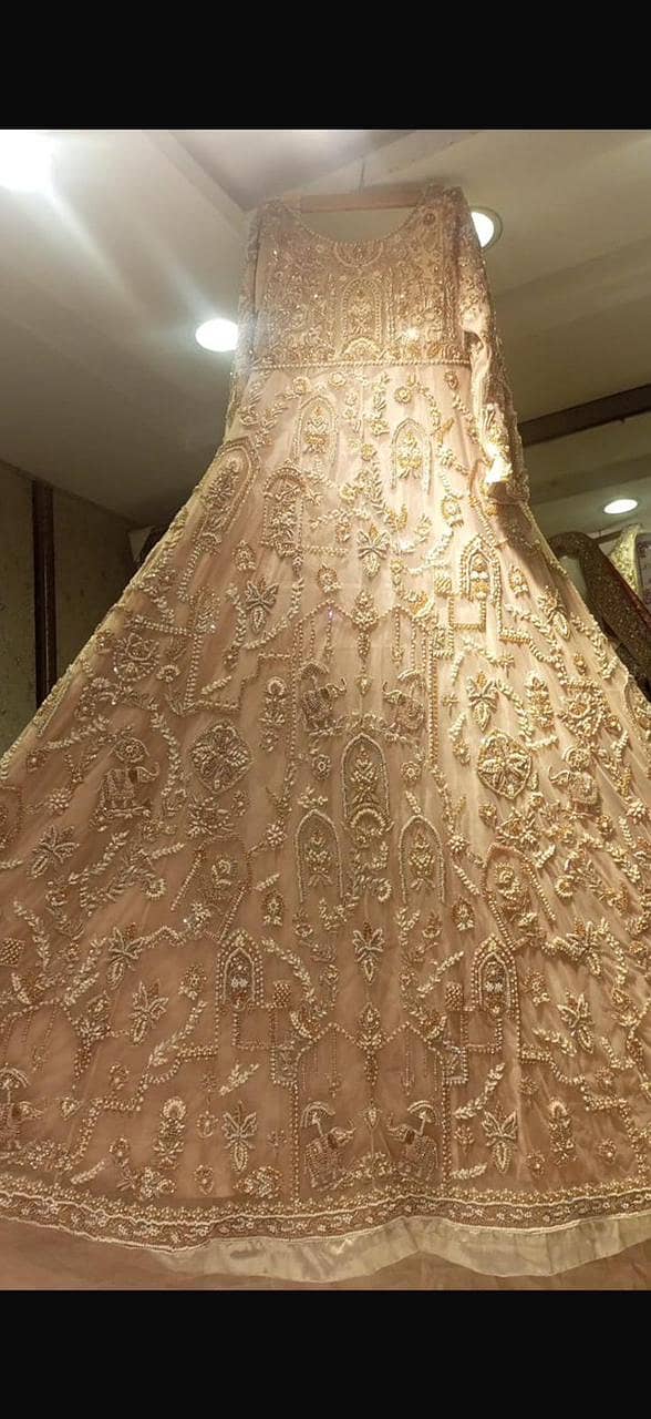 bridal dress/reception maxi/nikkah wear 6