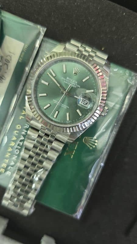 Rolex Date Just Steel Gold 36mm 12633 Diamonds Dial Watch And Box 8