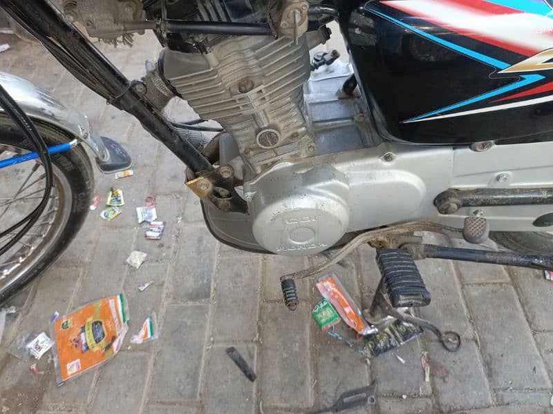 Honda 125 no required work just by and drive 6