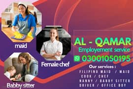 Maids / House Maids / cook / Nanny , chef / Baby Sitter maid available