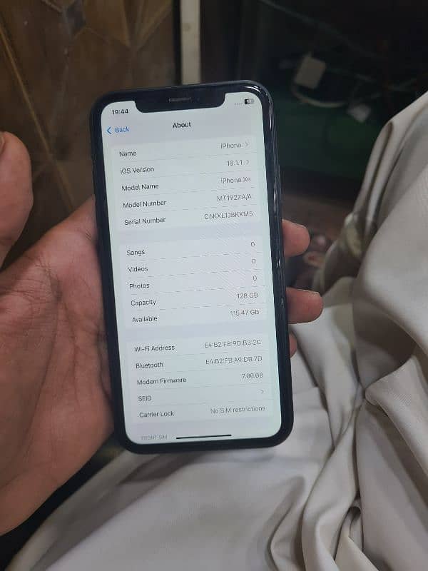 iphone xr 128gb 5