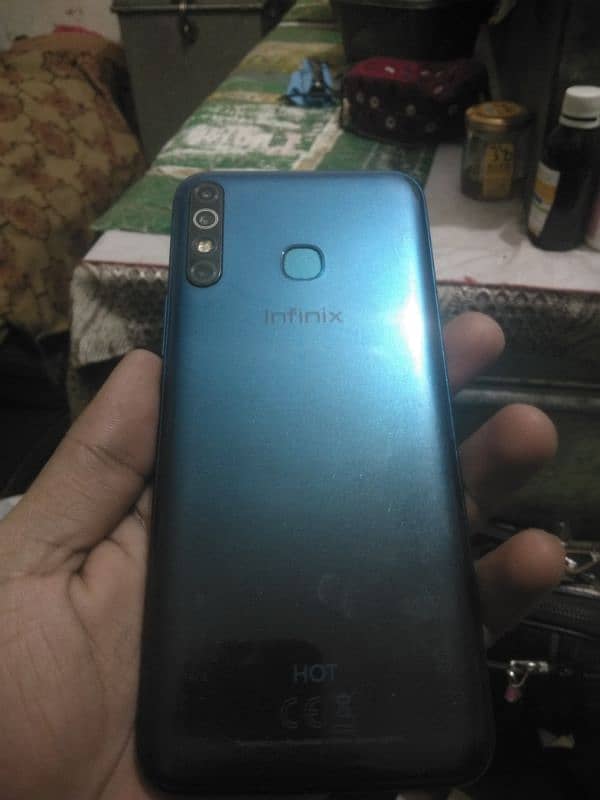 Infinix hot 8 mobile 4/64 condition 10/9 3