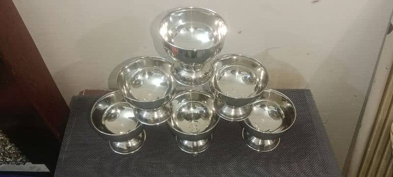 stainless steel ice cream cups 1