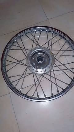 Original Honda CD70 Bike Wheel