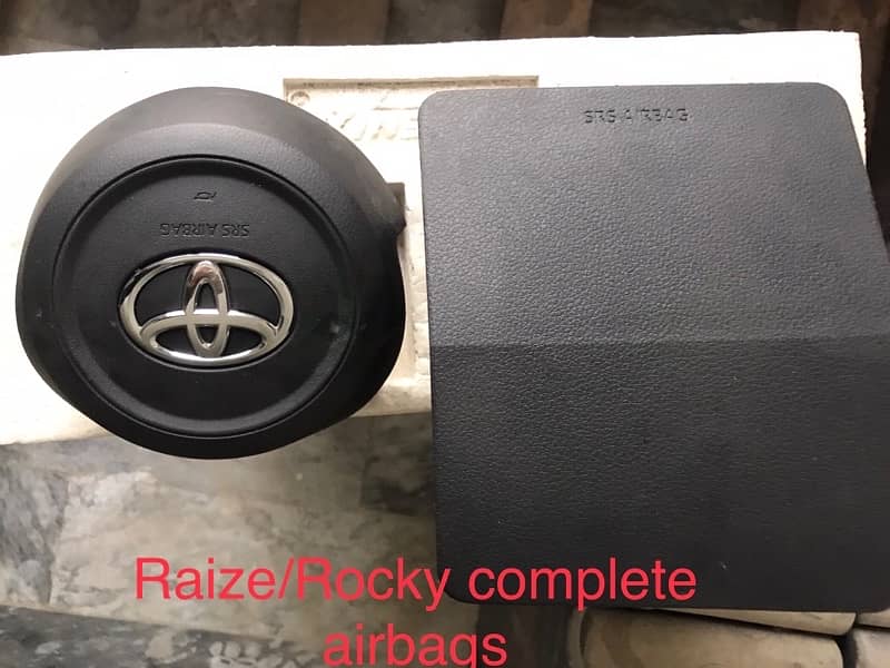 Toyota raize airbags 0