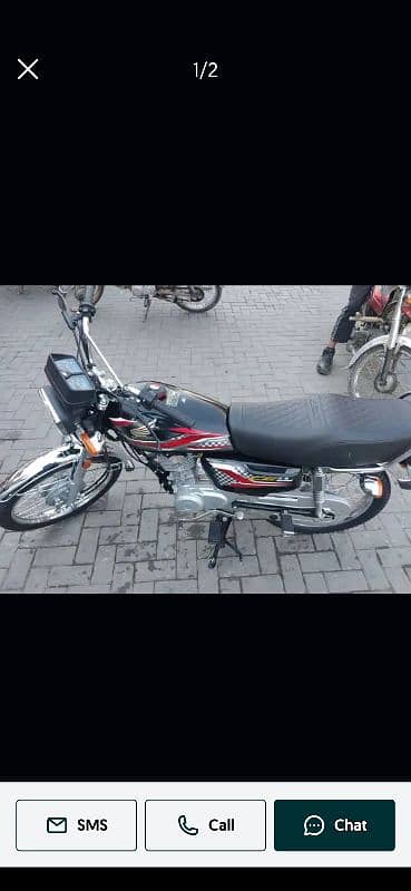 Honda 125 black color 2024 model 4