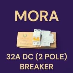 MORA 32A DC (2 POLE) BREAKER