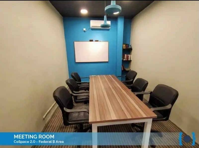 Coworking Shared Space & Furnished Private Offices in Federal B Area 2