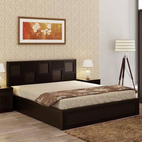 Bed set / King Size bed / Double Bed / Wooden bed 13