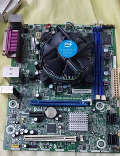 intel i3 2100 with motherboard and cooler