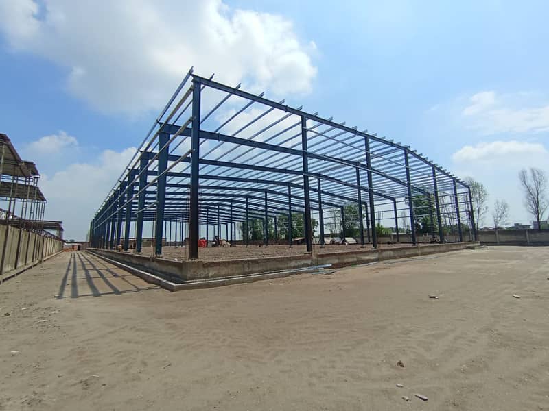 Industrial factory shed/ Dairy farm / steel Shed / Sandwich panels 9