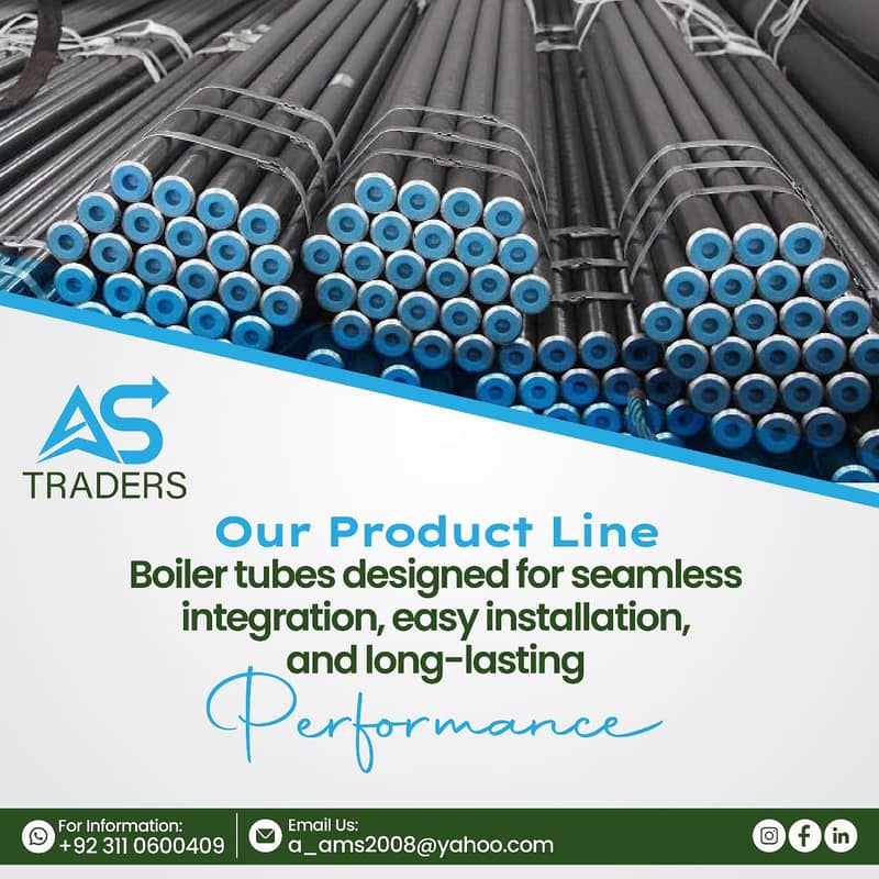 MS seamless pipe/ CS seamless pipe/ MS boiler tube 0