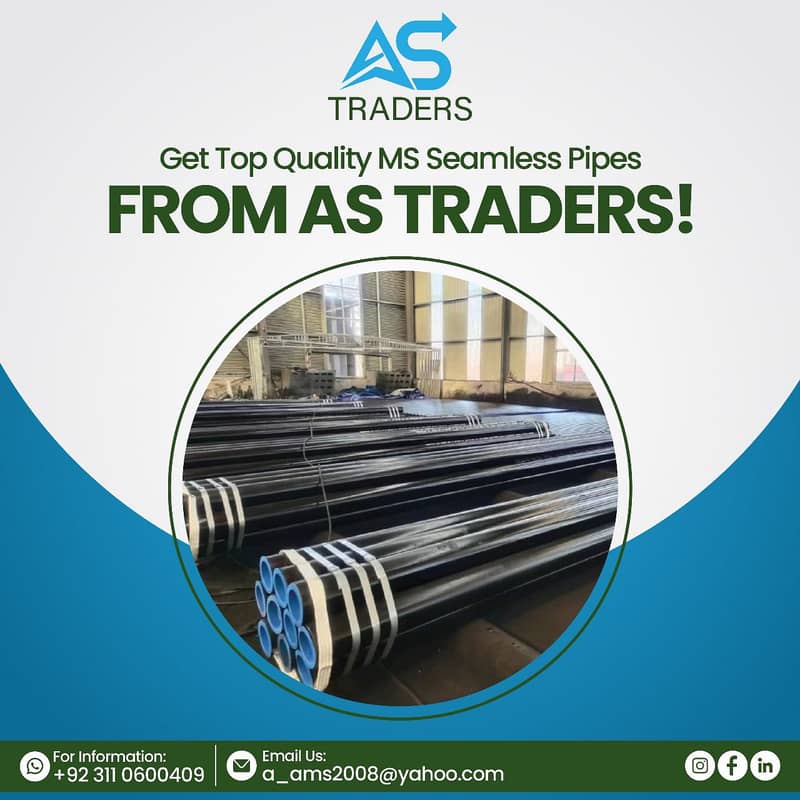 MS seamless pipe/ CS seamless pipe/ MS boiler tube 0