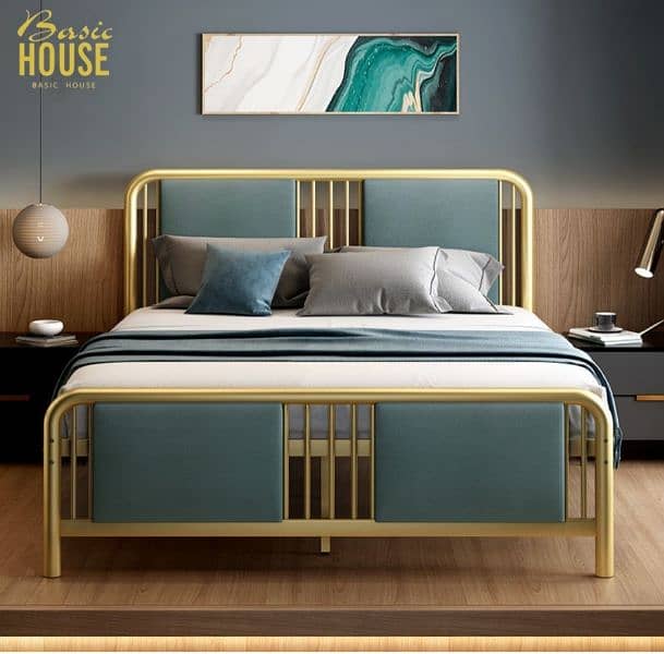 Iron Double Bed | Steel Double Bed | Furniture 10