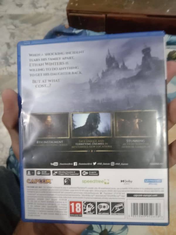 Resident Evil 4 Gold,Resident Evil 8 Village,God of War Ragnarok Ps5 6