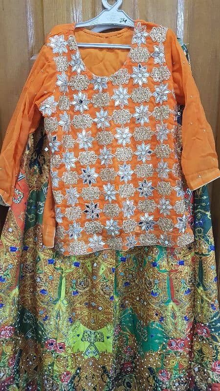 Mehndi Lehnga | Mehndi Dress 6