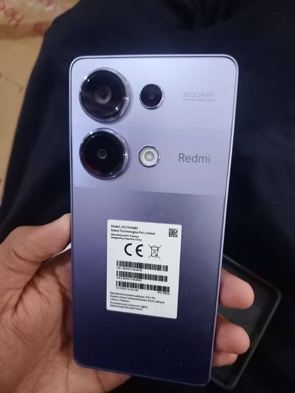 redmi note 13 pro 10days use purple colour 0